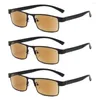 Óculos de sol Leitura de negócios óculos vintage Proteção para os olhos Ultra -Light Office Office Ofames for Men Mulheres