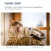 كاميرات IP PAN/TILT WIFI CAMERAND FOR BABY MONTRY FHD 1080P DOG DOG CAMPY DANKEN