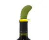 Silicone Wine Stoppers Beverage Bottle Stoppers Cucumber Shape Wine Cork Accessories Home Kitchen Keep Fresh Tools LL