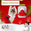 Robe de vêtements pour chiens image réalisée créative durable confortable fournit des animaux de compagnie de Noël