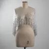 2022 Glitter Crystal Beads Wraps para la noche Vestido formal Vestido de boda Bolero Bolero Vestido de chal 250e