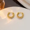 Hoop oorbellen voor vrouwen geometrische cirkel punkoor sieraden mode studs verlovingsgeschenken