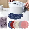 TABLEAUX MATS 6PC LACE ROND COTTON PLACE DE DINSE