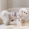 Hondenkleding herfst en winter warme puppy boogzak