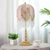 Lampes de table afra French Tassels lampe American Retro Living Room Bedroom Villa Européen Pastoral Creative Desk Light