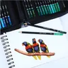 Карандаши H B 72/120 Color Pencil Set Oil/смешанный свинцовый рисунок эскиз карандаш школы детский