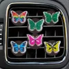 Innenarchitektur Fluoreszenz Schmetterling 6 Cartoon Car Lüftung Clip Conditioner Auslass pro Clip