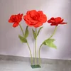 Dekorative Blumen künstlicher PE -Schaum Rosengigant 30 cm Simulation Hintergrund gefälschte Seidenzweige Hochzeit Hintergrund