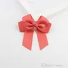 Kids Hairclip Long Ribbon Bow Barrettes Haarclip voor meisjes Fashion Hairgrips Ponytail -clips voor Childerns Hairpins Accessoires