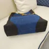 Réseau de sac à main de créateur de sacs de plage rouge avec denim léger luxe haut de gamme se sentir léger de grande capacité de grande capacité épaule décontractée pour femmes 1wpm