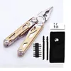 Daicamping DL30 Replaceable Part Hand Multi Tool Multitool Sets Cutter Multitools Survival Pliers Multifunctional Folding Knife 240510