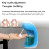 Sensor de sabão líquido sensor de toques sem toque para o suprimento de limpeza de banheiro de cozinha 500 ml de design de golfinhos