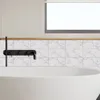 Wallpapers 4pcs imitatie marmeren behang waterdicht contactpapier zelfklevende wallstickers voor thuiskast aanrecht keuken