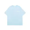 Camisetas de hombre Fashion Fashion Floral Foam Suede Camisetas impresas Camisetas de manga corta para hombres y mujeres Tees retro de verano
