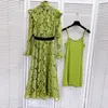 506 L 2024 Milan Runway Dress Wress Spring Summer Long Erte Sear