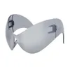 2024 Nouvelle mode Y2K Cat Eye Riding Women, Full Package Colorful Sunglasses for Men H511-11.8