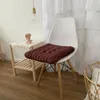 Kudde enkel fast färg förtjockad matstol s vuxen student tatami madrass varm mjuk soffa hemmakontor dekor