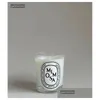 Kaarsen ontwerper aromatherapie kaarsen witte pure natuurlijke planten etherische olie rookloze geur handgeschenk 190G Franse geuren, inclusief otc4b