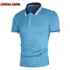 Polos Men's Direct Transport New Horse Polo Mens Mens Pure Coton Polo Giraffe Mens Slim Fit Embroderie Menti à manches courtes Polo 8 Colorsl2405