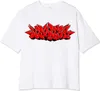 Wexwear Mens and Women Y2K Vintage T-shirt Harajuku list Letter Druku