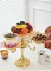 プレートフルーツトレイ家庭用プラスチック多層スナック乾燥キャンディハイエンドリビングルームコーヒーテーブル