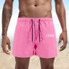 2024 Mens Designer Shorts Summer Brand Fashion Loose Streetwears Clothing Snel droog zwemkleding Printbord Vijf kwart strandbroek Man Vacation Swim Shim Shim Shim