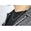 OEM Necklace 14K 6Mm 5Mm 4Mm Manufacturer 20Mm 3Mm Gold-Plated Fashionable Gold Cuban Chain Lead-Free