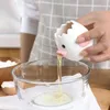 Bakvormen 2 stks keramische kippenei separator dooier en witte creatieve kleine filter splitter keukengadget assista