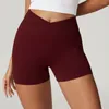 Aktive Shorts Frauen Yoga nahtloser Scrunch Buyoga Pant Fitness Fitness High Taille Sports Wear Summer Sexy Running Training