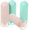 Storage Bottles 4 Pcs Plastic Toiletries Travel Toiletry Shampoos Containers Small Portable Lotion Abs Spray