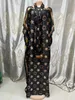 Vêtements ethniques robe musulmane Lady Party Vêtements européens vêtements américains Abaya Dubai Maxi Design africain Robe imprimé en vrac T240510