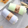 Botellas de agua Copa Moda Reutilizable Taza de café de fibra de fibra de bambú