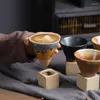 Tazze giapponesi mugnino in vento tazza di vento da caffè creativo bevande cucina bar per casa