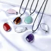 Charms Naturel Stone Irrégulaire Forme Crystal Agate Pendant pour les bijoux Fournitures de fabrication de boucles d'oreilles Collier Diy Accessoires