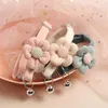 Colliers de chien charmant collier de chat de style dessin animé réglable fleur moelleuse douce avec un collier de chaton saut
