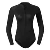 Wetsuits Drysuits 2Mm Neoprene Wetsuit Women Long Sleeve Scuba Diving Wet Suit Swimsuit Rash Guard 230320 Drop Delivery Sports Outdoor Oton9