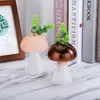 Вазы мутио-цвета грибной грибной стеклянной вазы Гидропоника
