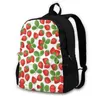 Backpack Strawberry Travel Laptop Bagpack School Bags Babies Bee People Are Ordem American Sports