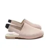 Kids Sling Backs in pelle d'argento in oro e tela rosa per ragazzi Scarpe da ragazza est Design Brand Trend Back 240511