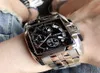 Megir Men039s Big Dial Luxury Top Brand Quartz Quartz Wrists Creative Business Innewless Steel Sports Watches Men Relogio Mascul5763214