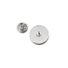 Brooches Volunteer Badge Round Heart Enamel Pin Have Hand Jewelry Lapel Backpack Wholesale Gesture Brooch Metal Gift