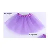 Rokken 14 kleuren topkwaliteit snoepkleur kinderen tutus rok dansjurken zacht tutu jurk ballet 3Layers kinderen pettiskirt kleding 10p otshz