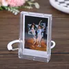 Frames zakken po 3 inch transparante pocardhouder voor instax mini -opslag verzamel boeknaamkaart