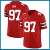 NCAA Ohio State Buckeyes 97 Nick Bosa 7 Dwayne Haskins Jr American football Jersey red Tom Brady Saquon Barkley brdh 454