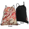Рюкзак клубничный моросящий рюкзак повседневные портативные сумки для шнурки с вареньем карманные сумки Sundries Sundies для школы путешествия