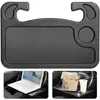 Hooks 1PC Car Laptop Desk Mount Ständer tragbarer Lenkradtisch Praktische dauerhafte robuste Tablett für Hausessen zu Hause