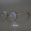Tela di occhiali da sole 2024 vetri di marca fatti a mano italiani telaio poligonali retrò uomini womeeyewearn lettura