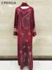 Vêtements ethniques Femmes Eid al Fitr Arabe Womens Band Abaya Robe de soirée élégante Jalabiya Islamic Trkiye Robe T240510