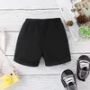 Shorts Baby Boy/Girl Solid Elastic midjeshorts D240510