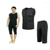 Women's Swimwear 2mm Men Neoprene Sleeveless WetsuiSwim Vest Jacket Shorts UV Protection Diving Suit Swim Trunks Surfing WetSuits